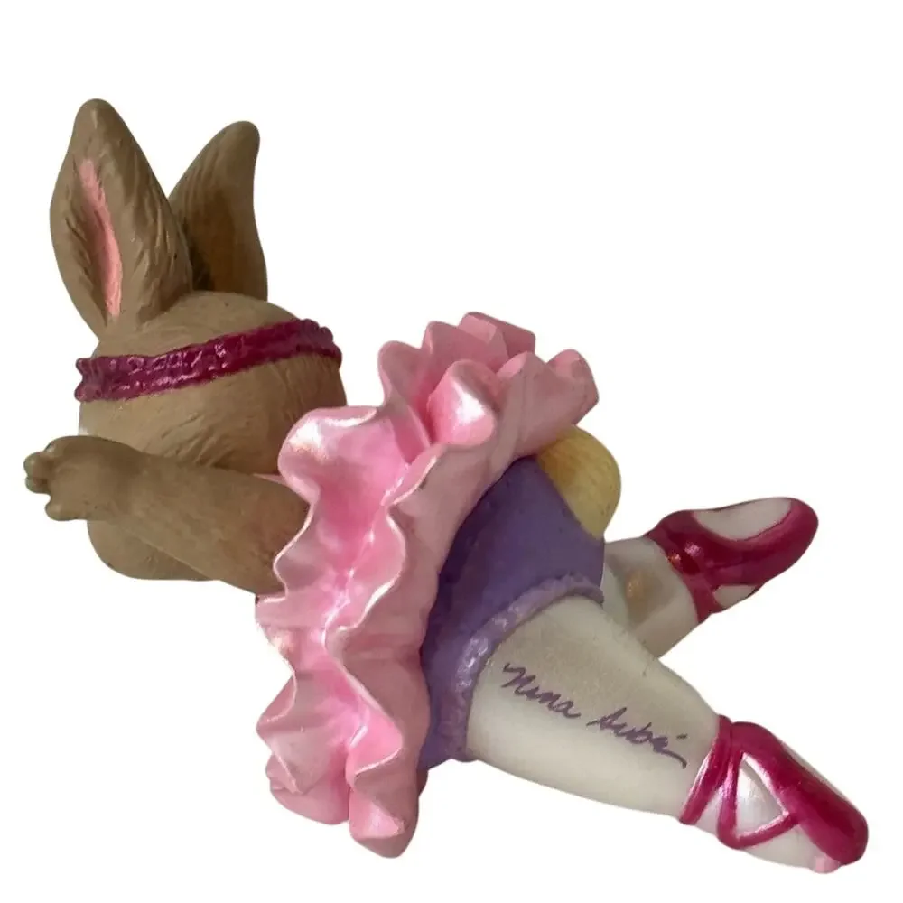 Vintage Hallmark Ballerina Bunny Ornament - Picture 3 of 4